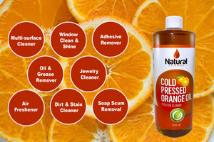 Cold Pressed Orange Oil Multi Use Cleaner